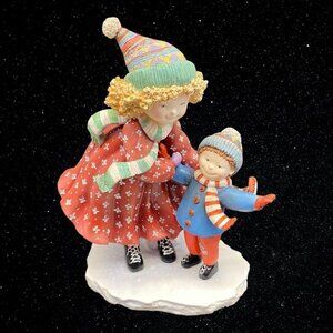 1998 Special Friends Abbey & Sam “A Helping Hand” 1st Edition Figurine 6”T 4.5”W